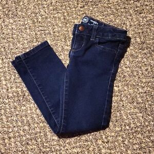 Girl's Size 5 Wonder Nation Dark Denim stretchy Straight Jeans